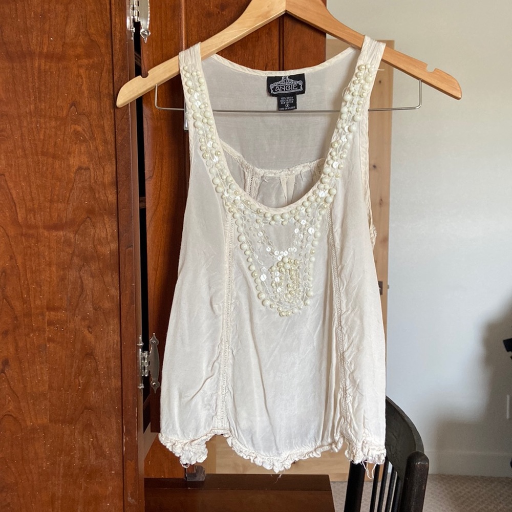 Beaded Tank Top